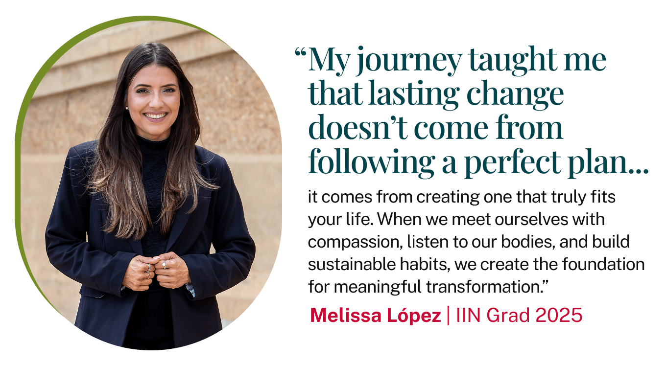 Melissa López | IIN Grad 2025