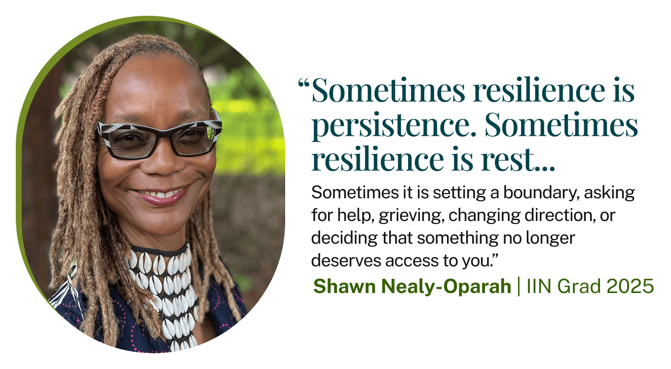 Shawn Nealy-Oparah | IIN Grad 2025
