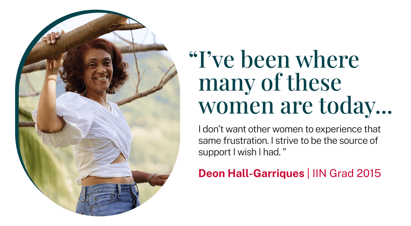 Deon Hall-Garriques | Graduado del IIN en 2015