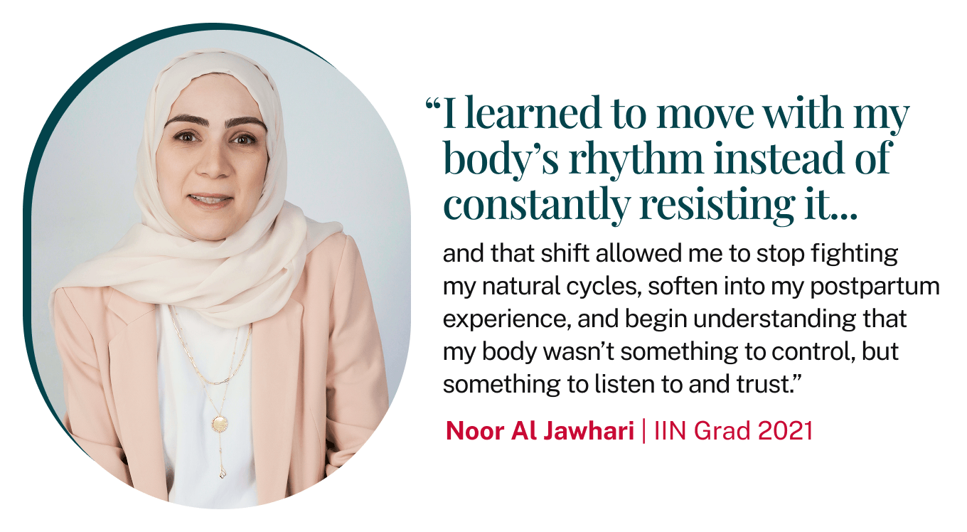 Noor Al Jawhari | IIN Grad 2021