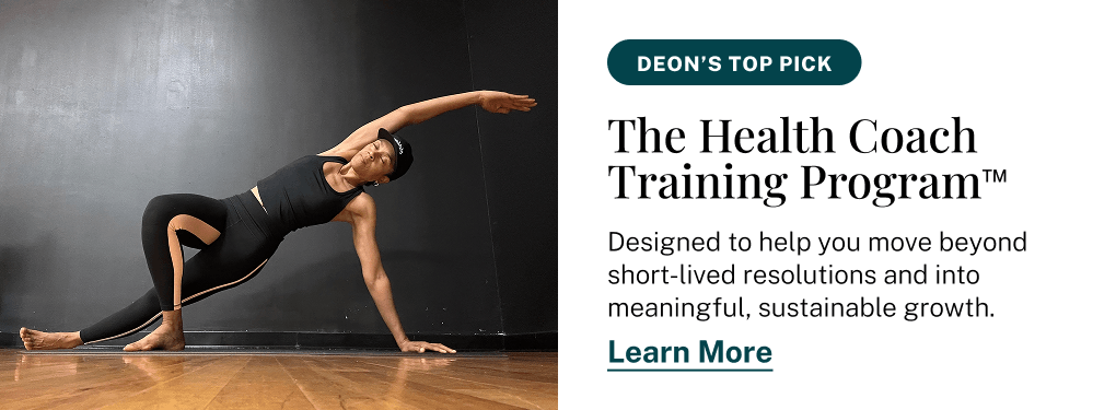 Deon’s TOP PICK: The Health Coach Training Program™