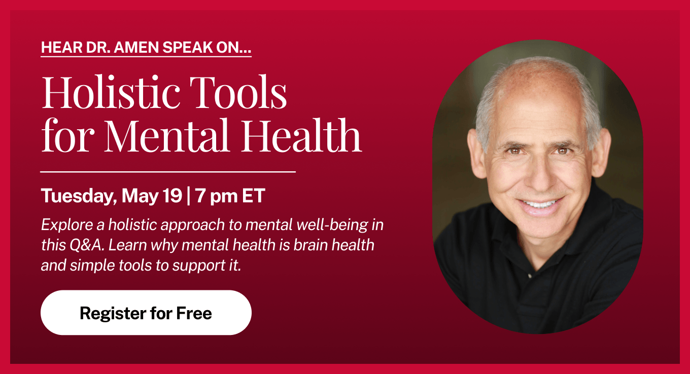 HEAR DR. AMEN SPEAK ON...