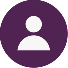 person icon purple